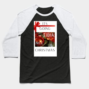 Christmas Tibia Baseball T-Shirt